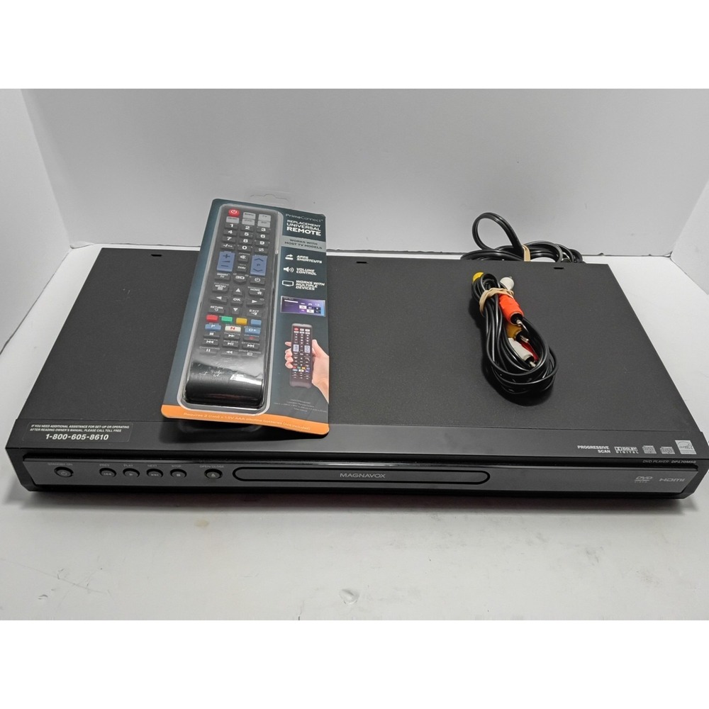 Magnavox DP170MS8 DVD/CD Player HDMI Progressive Scan w/Remote - TESTED -